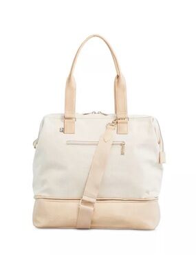 BEIS The Mini Weekender in Beige